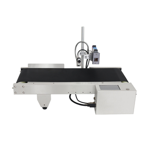 Neuankömmling Industrieller Tinten strahl drucker Verfalls datum Code Logo Batch Coding Druckmaschine mit Paging Feeder - Product Image 2