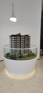 现代设计建筑模型微型建筑沙盘模型制造房地产供应