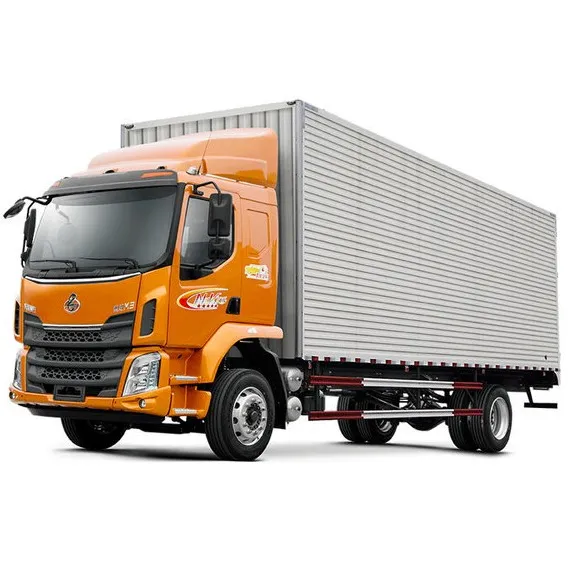 Dongfeng chenglong camion cargo box con 4X2 M3 cargo truck van/van carico camion