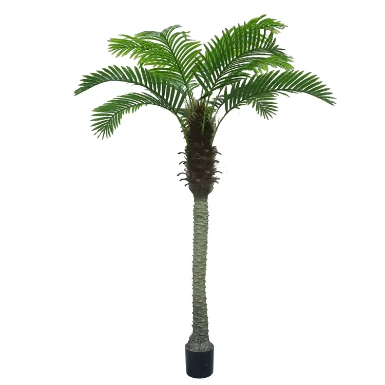 Piante artificiali di alta qualità accessorio decorazione giardino casa piante finta palma per la vendita