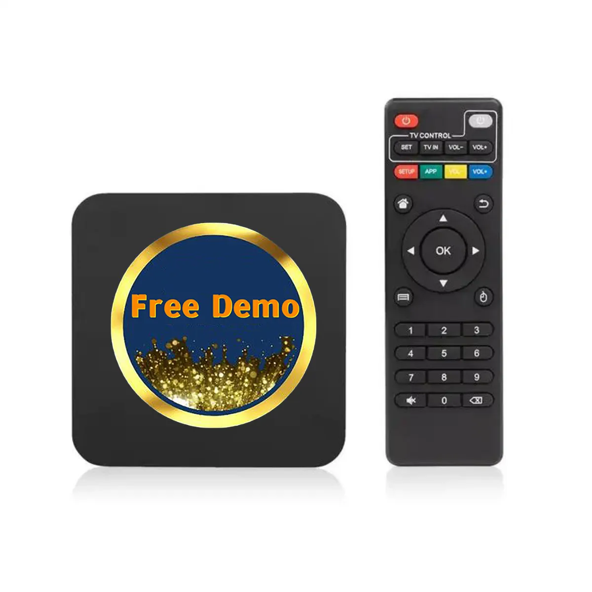 Abonnement IPTV 12 mois Code Test gratuit 24 heures Compte M3U 4K IPTV pour Android TV Box