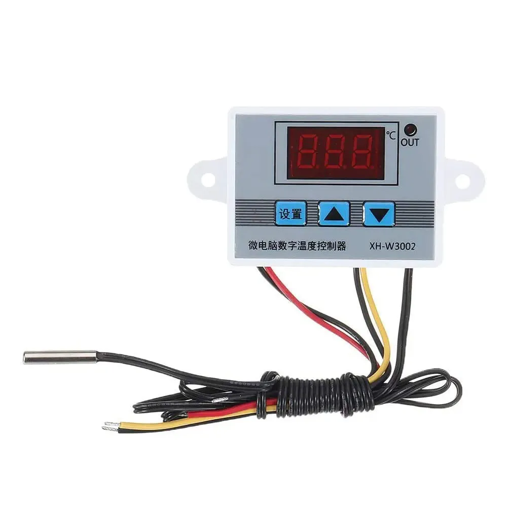 XH-W3001 controlador de temperatura digital termostato w3002 110v, 220v 12v 24v, termoregulador, incubadora de aquário, regulador de temperatura