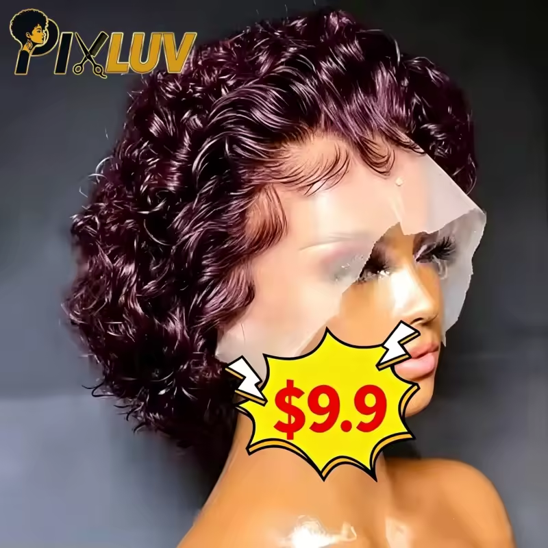Pixie Curly Pixie Cut Wig