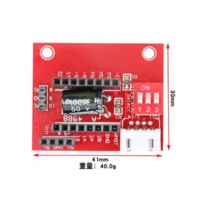Modül A4988/DRV8825 3D yazıcı step Motor sürücü kontrol uzatma kalkanı kurulu - Product Image 2