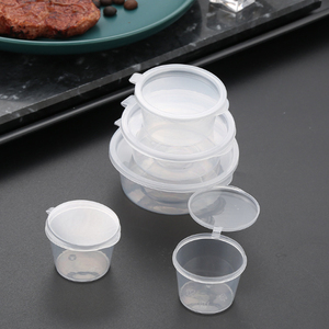 プラスチックゼリープディングカップ400mlプラスチックヨーグルトカップ、スプーン使い捨てプラスチックムースカップ付き - Product Image 6