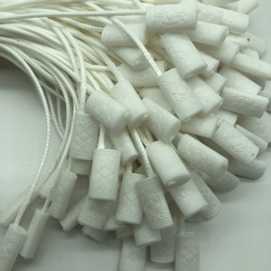 Hang <strong>Tag</strong> <strong>String</strong> <strong>Loop</strong> Polyester Hangtag <strong>String</strong> Wax Seal Lock <strong>String</strong> Garment Pattern Korean Wax Rope Hanging Tablets - Product Image 5