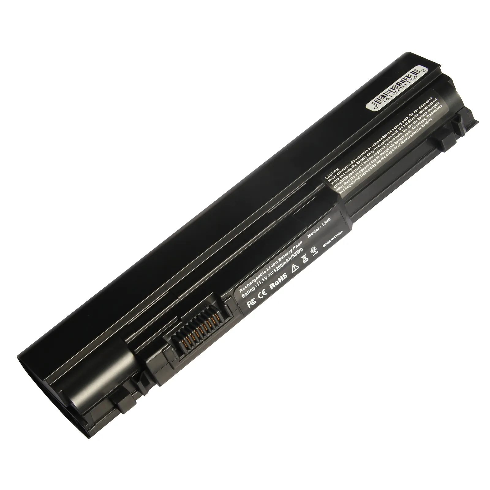 Bateria portátil 11.1v 5200mah para dell studio xps 13 1340 1340n 312-0773 t555c p891c 0p891c 0t555c