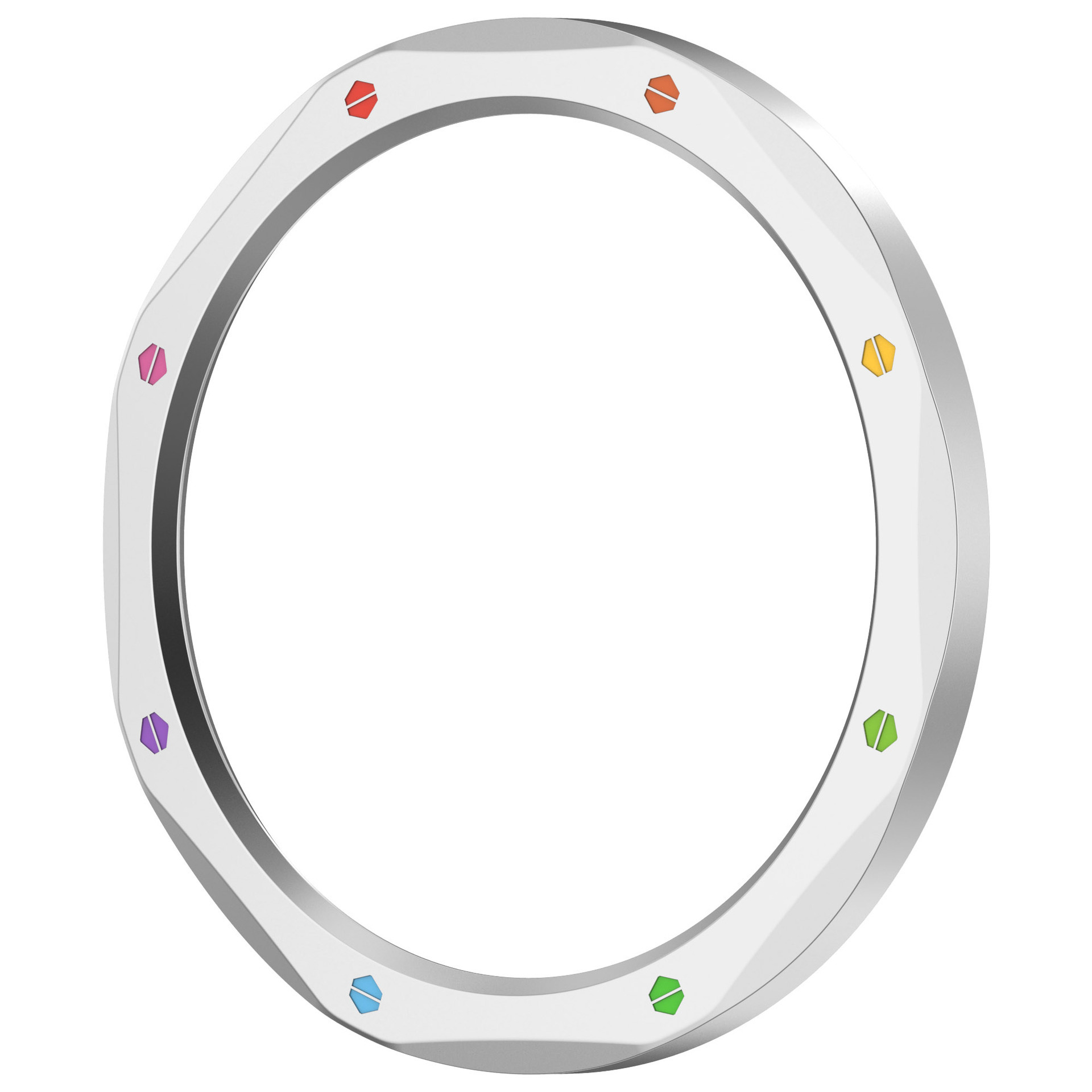 Plata + arco iris