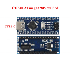 Nano V3.0 Entwicklungs platine Mini/Typ C/Micro-USB-Anschluss CH340/FT232-Treiber ATmega328P/ATMEGA328PB geschweißt, nicht geschweißt - Product Image 6