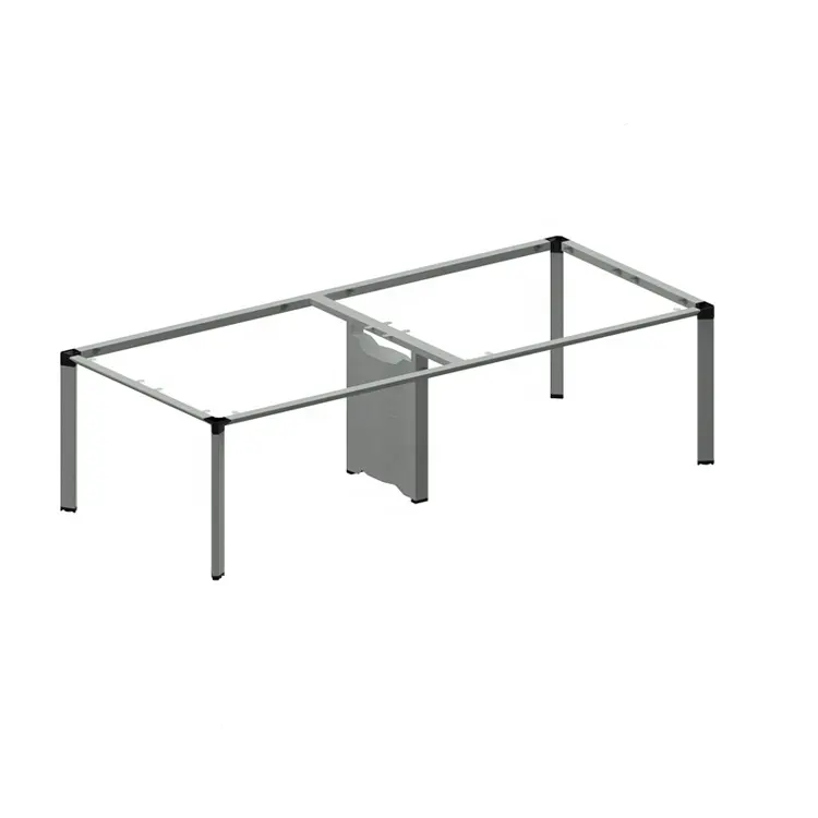 Moderno altura ajustável mesa quadro pernas metal cromo