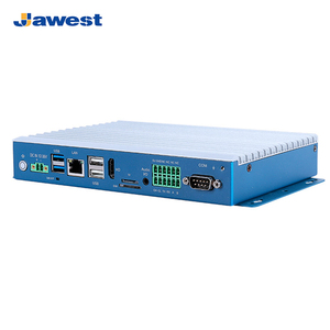 Commercio all'ingrosso su misura Multi protocollo di comunicazione Linux/Win10 J1900/J6412/Rk3568 Mini Pc Rs232/485 Tcp Poe 64gb di stoccaggio