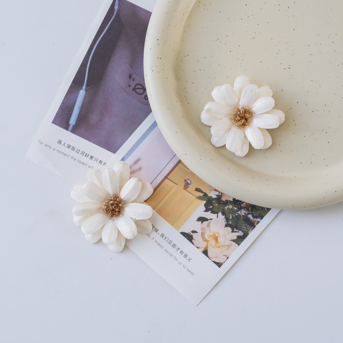 Flor blanca grande