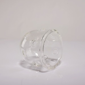 Hoge Borosilicaat 3.3 Helder Gepolijst <span class=keywords><strong>Flash</strong></span> <span class=keywords><strong>Diffuser</strong></span> Koepel Lampenkap Gratis Monster China Fabriek Binnenverlichting Glazen Lampenkap - Product Image 5