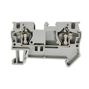 WBO WD5 Brass &amp; Nylon Din Rail <strong>Spring</strong> <strong>Terminal</strong> <strong>Block</strong> Power Distribution 28 12 ST2.5 AWG Plastic <strong>Terminal</strong> <strong>Block</strong> - Product Image 2