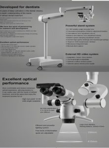 <span class=keywords><strong>Microscope</strong></span> dentaire loupe d'inspection <span class=keywords><strong>Microscope</strong></span> chirurgical avec caméra Instrument optique - Product Image 6