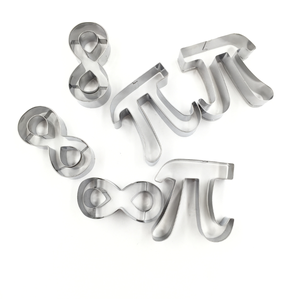 Biểu Tượng Toán Học Leatchliving Với Bộ Dụng Cụ Cắt Bánh Quy PI & Infinity - Product Image 1