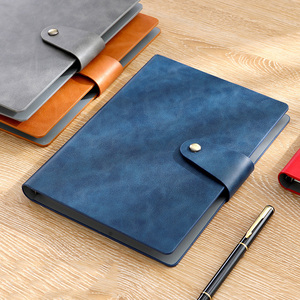 Agenda bianca diario del taccuino datato ogni giorno copertina rigida in Pu con spugna e chiusura magnetica - Product Image 3