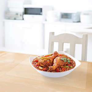 透明多用途厨房办公桌餐垫易清洁灵活地垫可擦拭塑料PP桌垫 - Product Image 2
