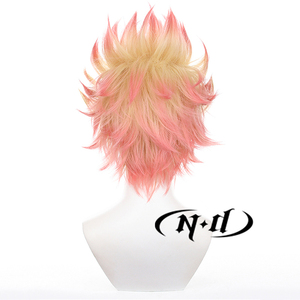 Nd shidou ryuusei cosplay tóc giả cho phụ nữ tổng hợp cap kích thước nhỏ ánh sáng màu nâu ngắn xoăn 10 inch cho truyện tranh con chủ đề bên - Product Image 5