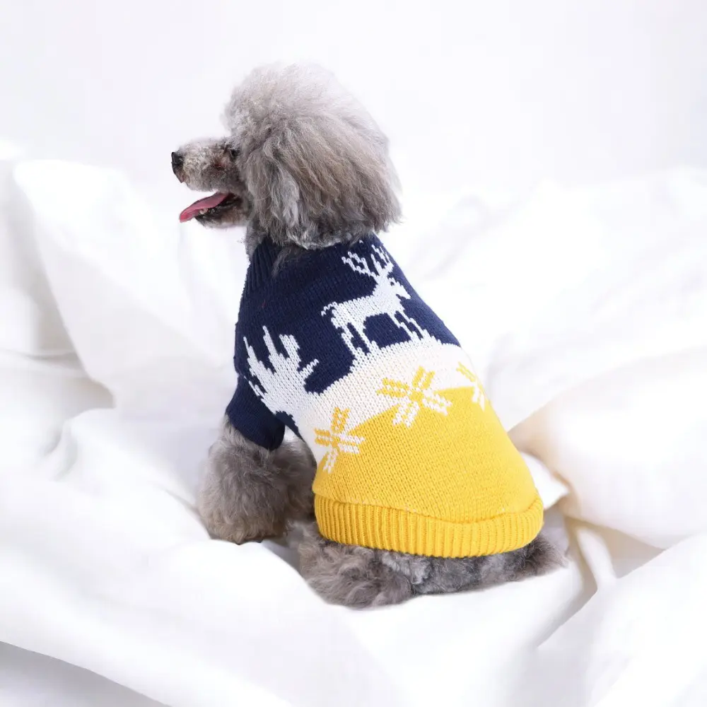 Natal Pet Clothes Casaco De Pelúcia Pet Dog Transformação Vestido Fontes De Férias Pet Costume Sweater