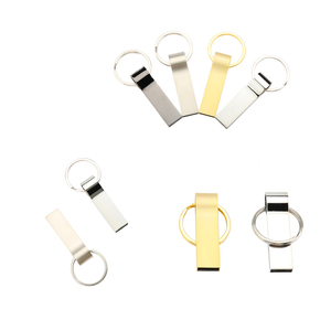 แฟลชไดรฟ์ USB 4 8 16GB พวงกุญแจโลหะแฟลชไดรฟ์หน่วยความจำ2.0 3.0ของขวัญส่งเสริมการขาย - Product Image 1