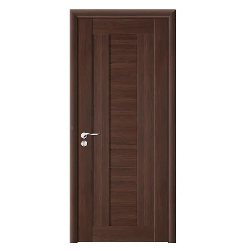 Porte PVC porta in legno di plastica per case interne lowes pannello interno legno ultime immagini di design fabbrica all'ingrosso
