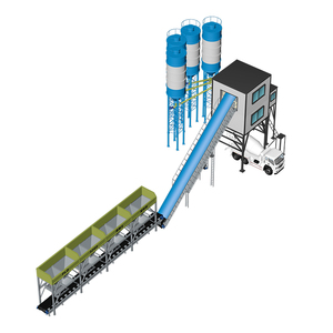 Impianto di betonaggio completamente automatico HZS90 | Uscita 90m ³/h | Sistema di pesatura controllato da Computer