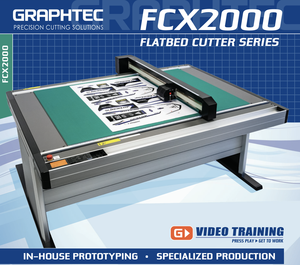 FCX2000-120VC/FC2250-120VC Original Graphtec Flatbed <strong>Cutter</strong>