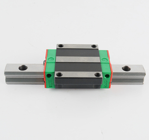 Sistema de riel guía lineal de aluminio, rodamientos de guía ajustables de rodillo lineal, serie HG - Product Image 2