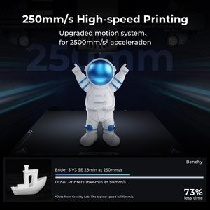 Ender 3 Ender 3 V3 SE3Dレーザープリンターミリメートル/秒より速い印刷速度印刷デュアルZ軸自動フィラメントローディング - Product Image 2