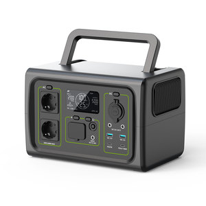 600W Power Station LiFePO4 solución de energía al aire libre para acampar 600W fuente de alimentación confiable con función de iluminación LED - Product Image 3