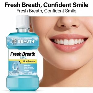 غسول فم BEAUT4 للنفس المنعش خالٍ من الكحول، يوفر نظافة فموية يومية وانتعاش طويل الأمد - Product Image 4