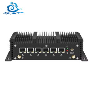 PFsense Gateway Firewall Router Mini PC Core I7 1081U 6LAN <strong>Network</strong> Server Fanless Industrial Desktop PC - Product Image 1