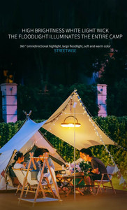 CE EMC Approved Multi <strong>Functional</strong> Magnetic Base LED Floodlight 10M Outdoor Waterproof Camping <strong>String</strong> Lights RGB Rechargeable - Product Image 6
