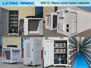 Thủy lực làm mát giá 4/6/9/12/20/28/30 thợ mỏ antminer S19 S21 S21 + whatsminer M53 m53s M63 m63s Hydro làm mát tủ khô - Product Image 2