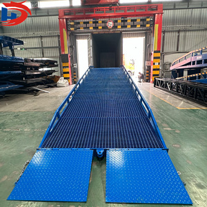 Nueva plataforma de contenedor móvil con capacidad de 8T, mecanismo de elevación de tijera hidráulica manual, rampa, puente de embarque, carga de contenedores - Product Image 2