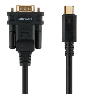 Windows 11 10 8 7 Mac Linux USB tipo C a RS232 DB9 Cable adaptador de puerto serie FTDI Chipset