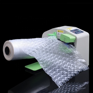Hulu phim tự động vành đai miễn phí Inflator điền chống thả bong bóng phim Đệm túi không khí gối đệm không khí Con lăn máy đóng gói - Product Image 2