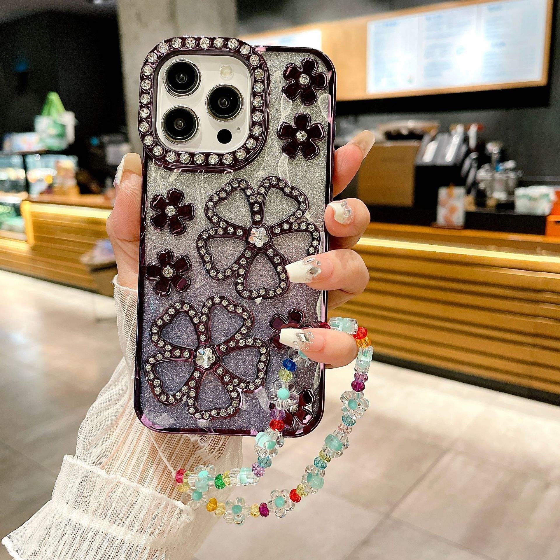 สีม่วง (ไม่รวมสร้อยข้อมือ)