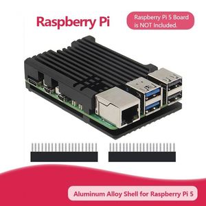 <strong>Raspberry</strong> <strong>Pi</strong> 5 <strong>Case</strong> Passive Cooling Aluminum Alloy Armor Shell Enclosure for <strong>Pi</strong> 5 - Product Image 2