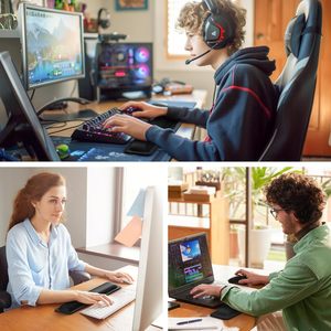 Bàn Phím Cao Su Non Màu Đen Thiết Kế Công Thái Học Tùy Chỉnh Bàn Phím Cao Su Non Để Tay Máy Tính Xách Tay Miếng Lót Chuột Silicon Để Cổ Tay Văn Phòng - Product Image 6