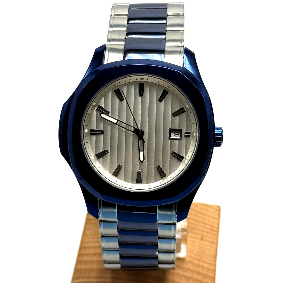 Blue stainless steel