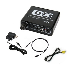 Convertidor de Audio Digital HIFI de 1080P, convertidor de fibra analógica coaxial a decodificador de audio de 5,1 canales, auriculares 3,5 - Product Image 1