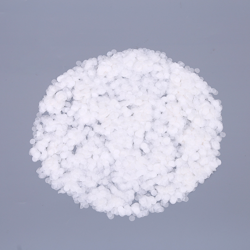 colorful Pure white small circle, 1 cm