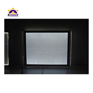 Đen cạnh-<span class=keywords><strong>lit</strong></span> Acrylic LED Acrylic LED giữ dấu hiệu 8.5x11 inch chiếu sáng hình ảnh khung cho cửa hàng văn phòng quảng cáo - Product Image 3