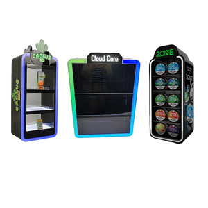 Tùy chỉnh truy cập hàng đầu Acrylic kẹo cao su cafe vỏ hiển thị tủ trưng bày và Kính mát bằng gỗ hiển thị Kệ tháp trường hợp hộp đứng - Product Image 1