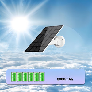 Cámara PTZ solar WiFi de 3MP para jardín al aire libre con visión nocturna, resistente al agua, IP66, Sensor CMOS, detección de movimiento, almacenamiento de tarjeta de memoria - Product Image 4