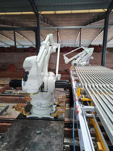 Robot para hacer ladrillos, línea de paletización, brazo robótico, arcilla, ladrillo, apilamiento, transportador, sistema de descarga de carga - Product Image 3