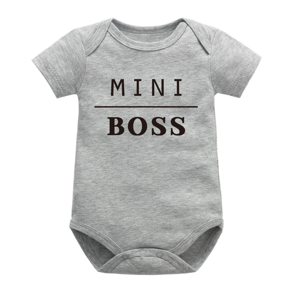 Short boss gris noir