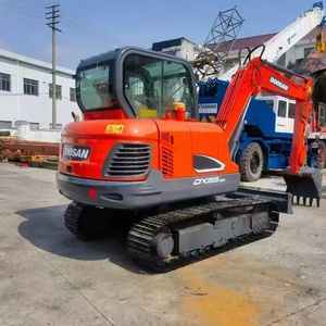 Gran oferta, excavadora Doosan de segunda mano, cargador frontal con carga nominal de 5 toneladas para granjas con motor y bomba de componentes básicos - Product Image 1